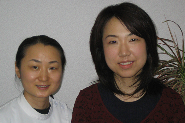 肩こり首の痛みの患者様